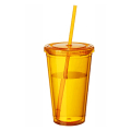 Miniatyrbild 4 av 5: 4st 450ml platt lock sugrörskopp transparent täckt mjölktekopp Hushålls kaffekopp dubbellager plastkopp dricksvattenkopp (slumpmässig färg)