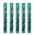 Miniatyrbillede 1 af 5: 5 stk 75 MM Dobbelt B10K Original B10KX2 Behringer Pot Mixer Fader