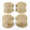 Miniatyrbild 1 av 5: Taktiska knäskydd Armbåge CS Militär Protector Army Airsoft Utomhus Khaki one size Khaki one size