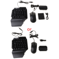 Miniatyrbillede 1 af 11: Mobil Controller Spil Tastatur Mus Konverter til PUBG Controller Gamepad USB Forlænger til Android Mobiltelefon null - C