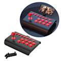 Miniatyrbild 2 av 11: Speljoystick Rocker Fighting Controller för Switches PC Game Controller Board Joystick Control Device Lila
