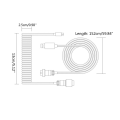 Miniatyrbilde 9 av 11: EVA oppbevaringspose for Texas Instruments TI-83 PLUS/TI-84 PLUS etui