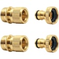 Miniatyrbilde 1 av 5: Hann til Hunn Slangeadapter for Kran & Spray, 2 Sett