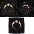 Miniatyrbillede 2 af 5: Astrologi Tarot Borddug Metafysisk brætspilmåtte Pendel spådomme Altere Bordsdug Brætspilkortplade