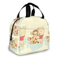 Miniatyrbild 2 av 4: Lunchväska Tote Nalle Puh Med Tiger Lunchbox Isolerad Lunchkylbox Måltidsförberedande behållare för Kvinna Man Barn