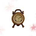 Miniatyrbild 2 av 5: Miniatyrklocka för tjejer, miniatyrhusmöbler, miniatyrhusdekor, miniatyrdekoration