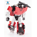 Miniatyrbillede 5 af 5: AOYI Transformation H6002-9B Extern Biografi Sideswipe Gunpla Deformerbar bilrobot ABS Plast Action Figur KO Figma Legetøj BMB YS-02B