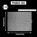 Miniatyrbillede 2 af 7: 6 stk. plastnet lærredsplader til broderi, 34,3x26,5 cm 7 tællinger plastnet lærredsplader korssting plast Aida plastnet skærm (hvid)