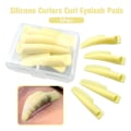 Miniatyrbild 1 av 5: 5 par/set Lash Lifting Curlers Curl Silicone Shields Pads Gul onesize