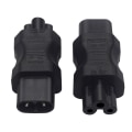 Miniatyrbild 3 av 11: C7 till C8 rak adapter hane till hona Adapter C7 till C8 adapter Kabeladapter C8 till C13/C8 till C15/C8 till C5 Kompakt - null - C8 till C7