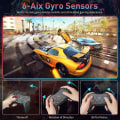 Miniatyrbild 5 av 5: Trådlös styrenhet för Switch/Switch Lite, RegeMoudal Wireless Pro Controller Switch Fjärrkontroll för Gamepad Joystick (röd)