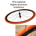 Pikkukuva 5 / 5: 1. 45/65/85 mm pyörän sisärengas tiepyörä TPU rengas 700c venttiili 85mm