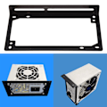 Miniatyrbillede 5 af 5: Stationær computer chassis Stor power til lille power Konverteringsbeslag SFX fast ram