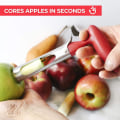 Miniatyrbillede 3 af 3: IC Premium Apple Corer - Nem at bruge, holdbar Apple Corer Remover til pærer, peberfrugter, Fuji, Honeycrisp rød