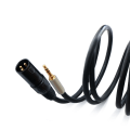 Pikkukuva 5 / 11: 1/8 tuuman 3,5 mm XLR-kaapeli uros-uros (XLR-3,5 mm kaapeli, XLR-1/8 kaapeli, 1/8-XLR kaapeli) 3 m