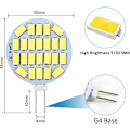 Miniatyrbilde 2 av 4: G4 LED-pære kald hvit 6000k 3w pakke med 6