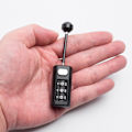 Miniatyrbillede 5 af 6: Rejsebagage Digit Nummer Kode Lås Kombination Hængeslås Sikker Lås til Fitnesscenter