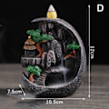 Miniatyrbild 1 av 8: Backflow Rökelsebrännare Resin Backflow Rökelsehållare Zen Decor D Onesize D Onesize