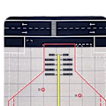 Miniatyrbild 3 av 5: 1/3 1/200 Flygplansparkeringsförkläde för Diorama Hobby Model 1Set