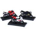 Miniatyrbilde 2 av 5: 1:18 Yamaha YZF-R6 YZF R6 Blå MOTORSYKKEL SYKKEL DIECAST MODELL LEKE Svart One Size Black One Size