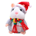 Miniatyrbillede 1 af 2: Talende hamster ændrer elektrisk hamster optagelse hamster (grå) Grå