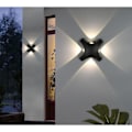 Pikkukuva 5 / 5: LED-ulkoseinävalaisin (4 sädettä)