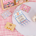 Miniatyrbild 2 av 8: Falska nageldisplaykort e tecknade hopfällbara gratulationskort Stat rosa One Size Pink One Size