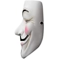 Pikkukuva 5 / 7: Guy Fawkes -naamio - V for Vendetta, Halloween, Cosplay, Yksi koko sopii kaikille Anonymous-juhlanaamio