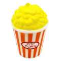 Miniatyrbild 1 av 11: Söt popcorn kläm leksak ångest lindring kläm Squishy bollar klass priser fest gynnar fidget leksaker för barn vuxna null - Röd plus gul