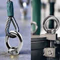Miniatyrbilde 5 av 5: 10 stk. M8 Rustfritt Stål 304 Øyemuttere for Løfting