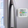 Miniatyrbillede 4 af 5: Indendørs termometer, digitalt temperatur- og fugtighedsmåler med indikator for min og maks