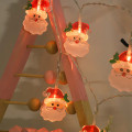 Miniatyrbilde 8 av 8: 1,5m 10Led Julelyslenke Snømann Santa Cluas Juletre A3 one size A3 one size