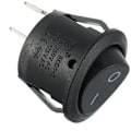 Miniatyrbild 4 av 5: Svart vippströmbrytare 10 st På/Av 2-Pin AC 6A (250V) SPST för bil båt lastbil ljus