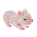 Miniatyrbillede 1 af 9: Simuleret gris til dukke julegave baby tidlig pædagogisk legetøj søde dyr til dukke silikone lavet juleafslappende legetøj null - C