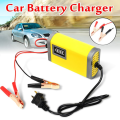 Miniatyrbild 1 av 5: Bil Lastbil Motorcykel Batteriladdare 12V 2A Helautomatisk Smar Gul