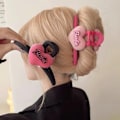 Miniatyrbilde 4 av 5: 1. Trendig Barbie Brev Hjerte Hårklo Enkel Hårklemme For A1