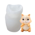 Miniatyrbillede 3 af 5: til katteform fondantformar forme DIY lys epoxiharpiks kagedekoration silikone null - 5