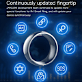 Miniatyrbilde 5 av 5: R4 for Smart Ring Vanntett Støvttett Fallsikkert for Smart Ring for Windows NFC Mobiltelefon Multifunksjon Magic Finger Ring 60mm