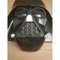 Miniatyrbild 4 av 5: Star Wars Darth Vader-mask för barn/barn Svart One Size
