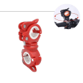 Miniatyrbilde 1 av 5: Bikight 360 Graders Rotasjon Sykkel Lommelykt Montering Holder Klipp Multifunksjonell Lys Stativ Fiksering Stativ (Rød)