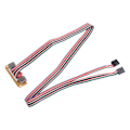 Miniatyrbillede 1 af 9: USB PC-computer til kabinet 6CM frontpanel USB-lydport mikrofon hovedtelefonkabel Compu