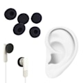 Miniatyrbillede 6 af 8: Støjreducerende Memory Foam Ørepropper til MX375 MX365 Earbuds Cover Hovedtelefoner Ørepropper