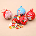 Pikkukuva 5 / 6: 7 cm Julgran Dekor Ball Bauble Tryckt Jul Fest Hängande G one size G one size