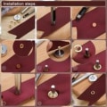 Pikkukuva 4 / 5: 400 st öljetter Kit 5 mm metall öljetter Kit för Tarp Bälte Skor Hatt