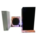 Miniatyrbillede 10 af 11: Til Switch-Oled/Lite Værts Træ-Lysende Base 21-i-1 Transparent-Magnetisk Etui NS-Spil Opbevaring Kort Tilbehør null - A