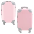 Miniatyrbild 2 av 5: Minivagn Falska Dockor Resväska Förpackning för Case Ögonfransar Förpackningslåda Simulering Bagageförvaringslåda Rosa