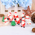 Pikkukuva 2 / 5: Joulukuusi Lumimies DIY Miniatyyri Puutarhan Sisustus Joulupukki M Punainen 1kpl Red 1pc