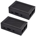 Pikkukuva 2 / 5: Alumiiniseos kotelo Metalli kotelo Raspberry Pi 3 Model B Kotelo 2 B Musta