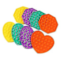 Miniatyrbild 3 av 4: Pop It Fidget Leksak, Fyrkantig Vit Stressreducerande Bubbla Sensorisk Silikonplatta