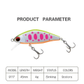Pikkukuva 2 / 5: Minnow Baits Fiskkrokar VÄRI VÄRI